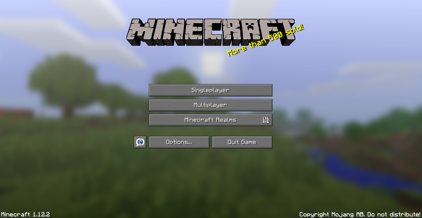 Minecraft Java Edition logo remover mod 2021 download