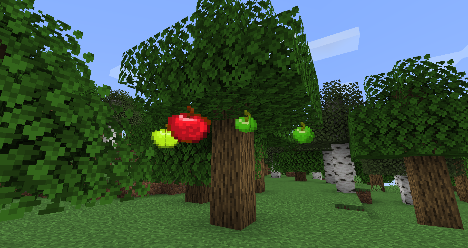 Tree mod 1.12 2. Яблоки майнкрафт 1.1.5. Майнкрафт мод Apple Trees Revived. Мод на реалистичные деревья. Яблоня майнкрафт.