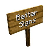 Better Signs Mod