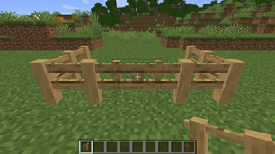 Better Wooden Fence [Stripped Log version]