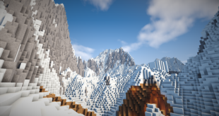 minecraft mod Biome Land: Extreme Mountains v1.10