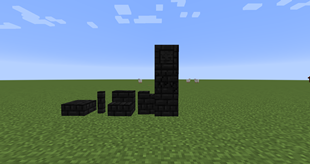 black nether bricks