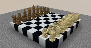 Chess models/figures