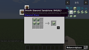 minecraft mod Diamond Glass [Forge]