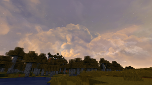 minecraft mod Dramatic Skys