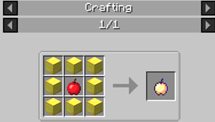 Enchanted Golden Apple Crafting