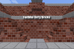 minecraft mod Faithful Dirty Bricks – Faithful Add-On