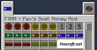 minecraft mod FSMM – Fex’s Small Money Mod
