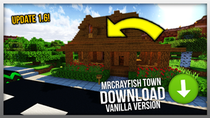 MrCrayfish’s Town Replica – Vanilla Minecraft