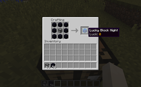 minecraft mod Night Lucky Block