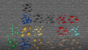 Old and New ore textures