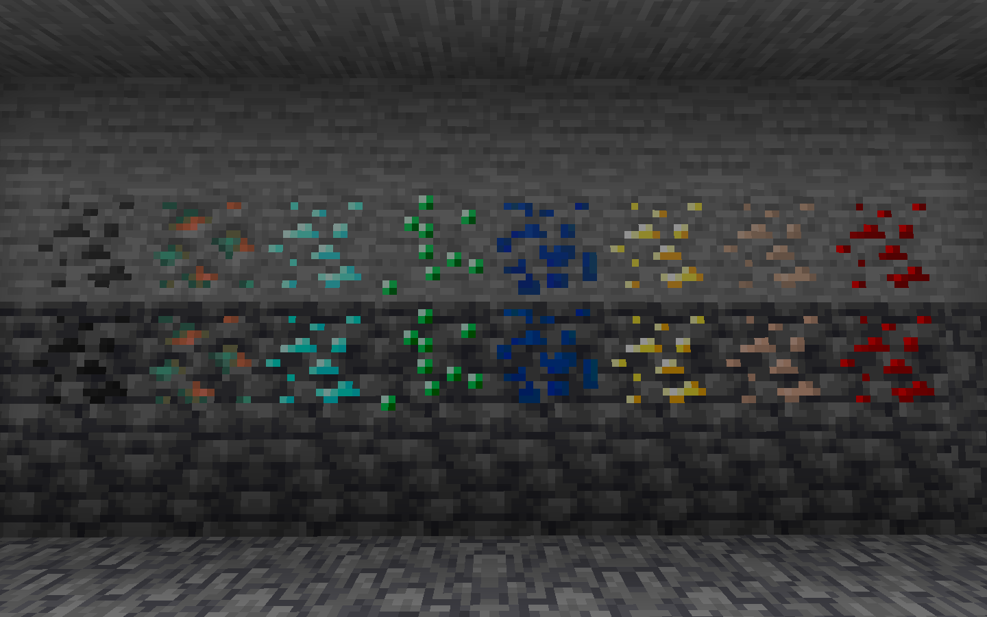 Old Ores Textures.