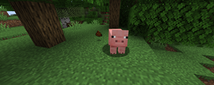 minecraft mod Pig Poop (Fabric)