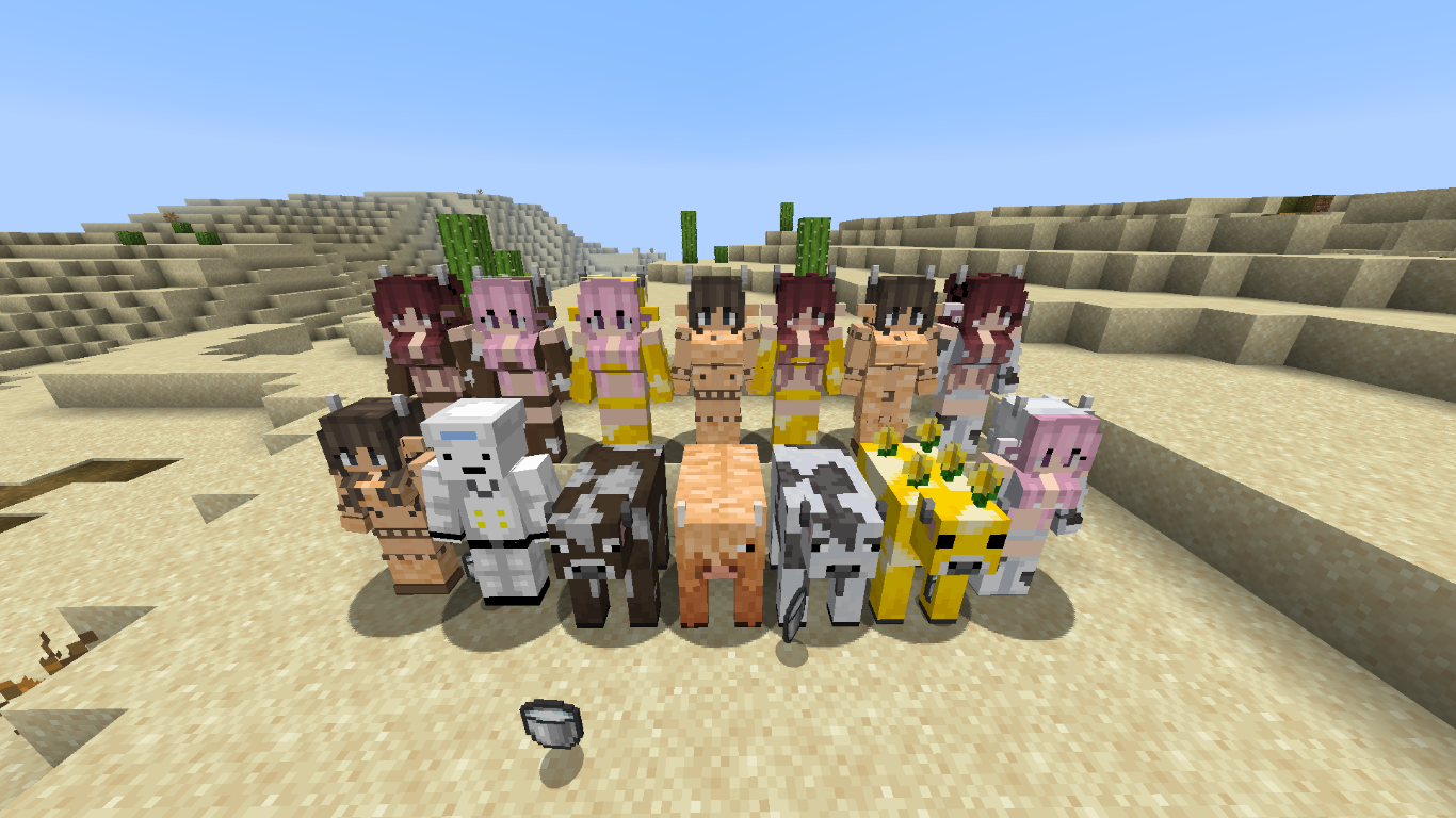 Player Mob Models Resource Pack.