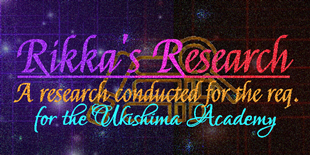 Rikka’s Research