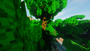 minecraft mod Round Trees