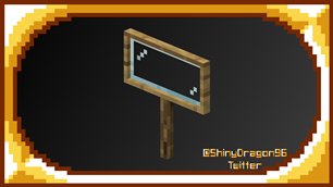 Shiny’s Glass Signs (Optifine Required)
