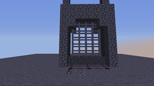 simple medieval castle gate mod