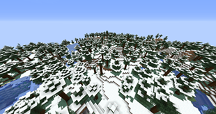 minecraft mod Snow Under Trees