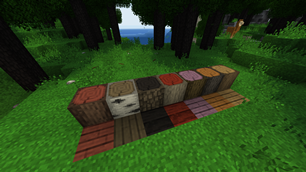 TerraFirmaCraft Better Logs and Planks